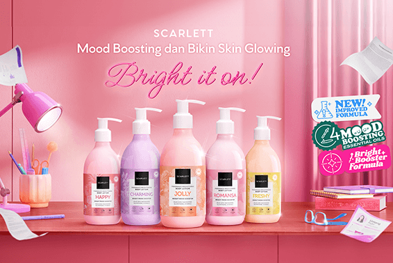 Ada 4 Mood-Boosting Essential Oils di Body Lotion Scarlett yang Bisa Naikin Mood Kamu!